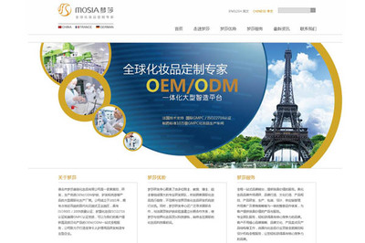 佛山市梦莎美容化妆品网站建设项目 - 网站建设客户案例 - 互诺科技
